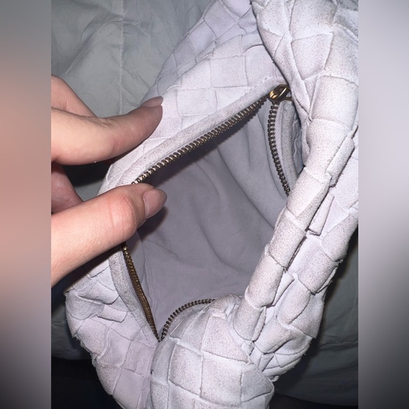 Bottega Veneta Mini Jodie Bag in Lavender Suede - Picture 7 of 9